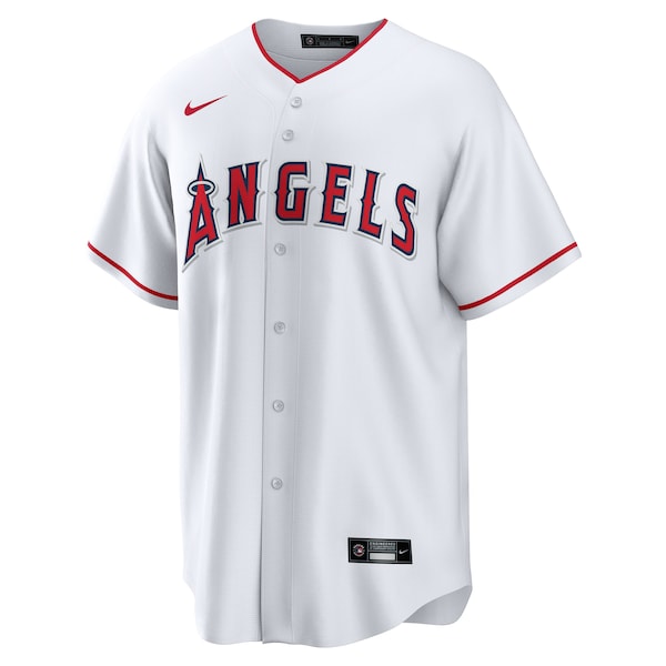 Men's Los Angeles Angels Kyren Paris Nike White Home Replica Jersey