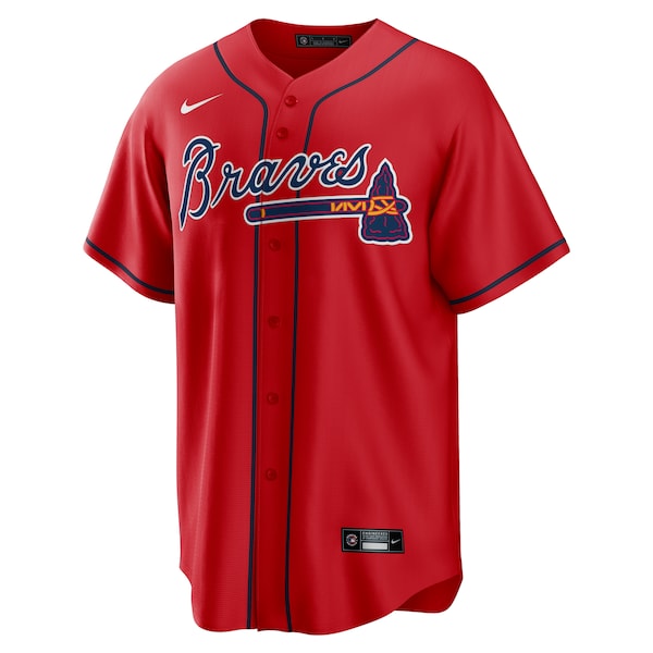 Men's Atlanta Braves Matt Olson Nike Red Alternate 2 Replica Jersey