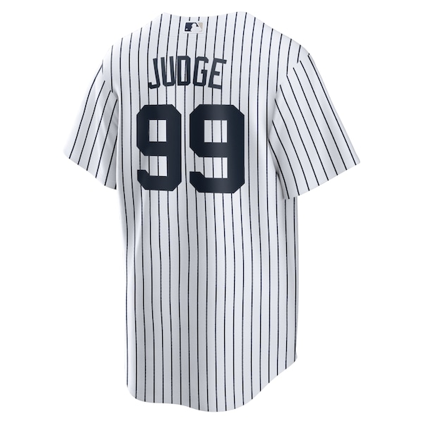 Men's New York Yankees Aaron Judge Nike White Home Replica Player Name Jersey
