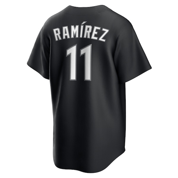Men's Cleveland Guardians José Ramírez Nike Black Replica Player Jersey