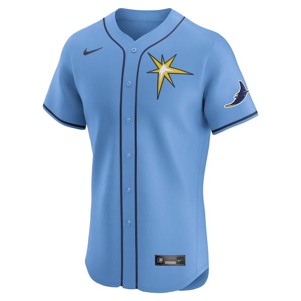 Men's Tampa Bay Rays Nike Light Blue Alternate Elite Jersey