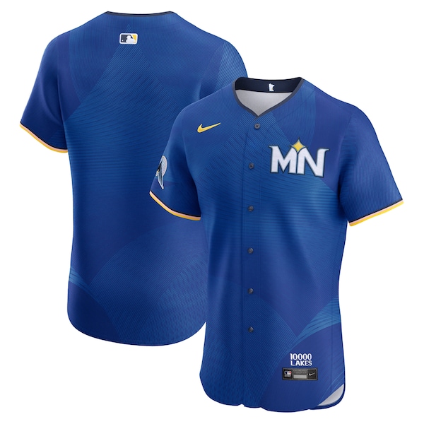 Men's Minnesota Twins Nike Royal City Connect Elite Jersey