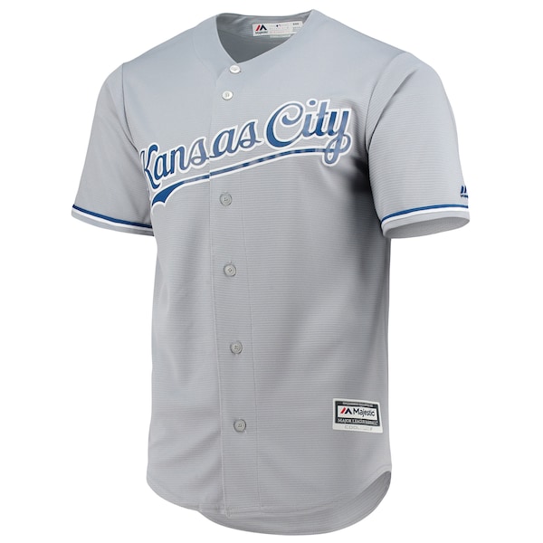 Men's Kansas City Royals Majestic Gray Team Official Jersey