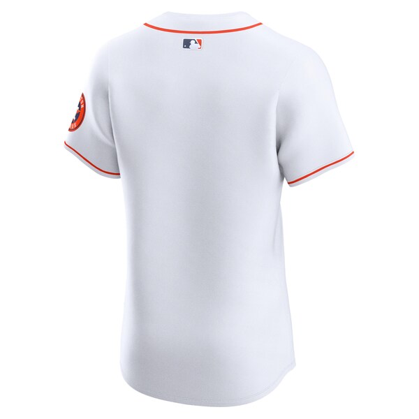 Men's Houston Astros Nike White Home Vapor Premier Elite Patch Jersey