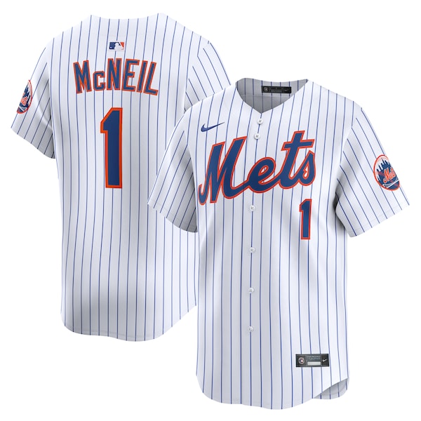 Men's New York Mets Jeff McNeil Nike White Home Limited Player Jersey