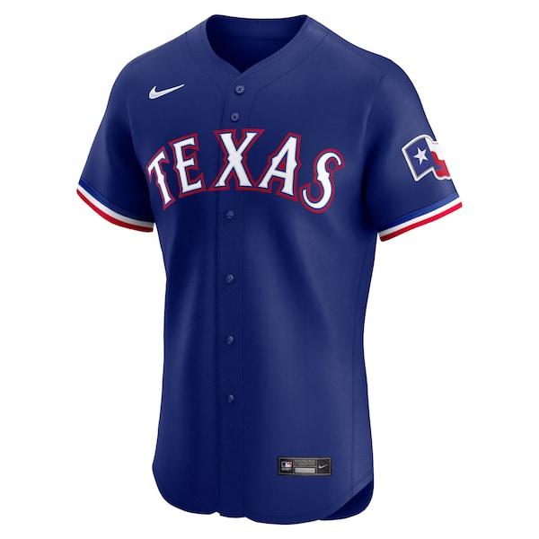 Men's Texas Rangers Nike Royal Alternate 2 Elite Jersey