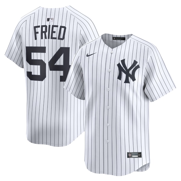 Men's New York Yankees Max Fried Nike White Home Limited Player Jersey