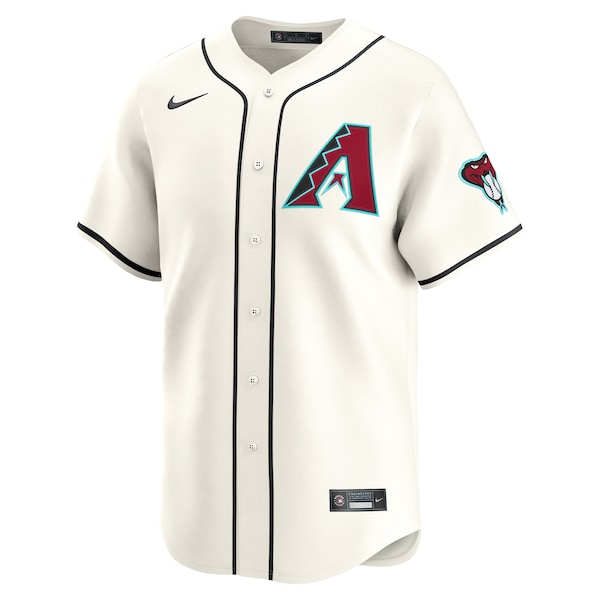 Men's Arizona Diamondbacks Nike Cream Home Limited Custom Jersey