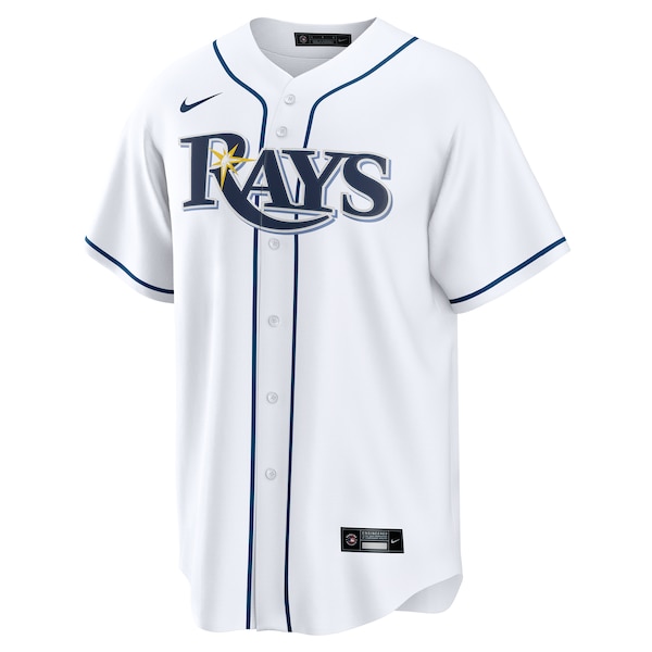 Men's Tampa Bay Rays Nike White Home Custom Replica Jersey