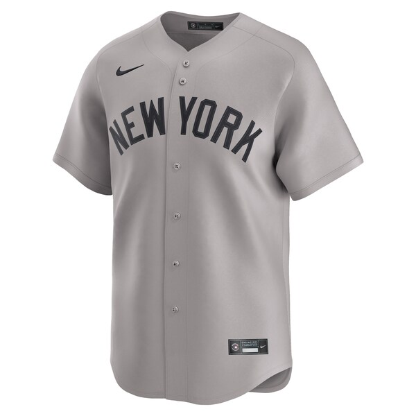 Men's New York Yankees Aaron Judge Nike Gray Road Limited Player Jersey