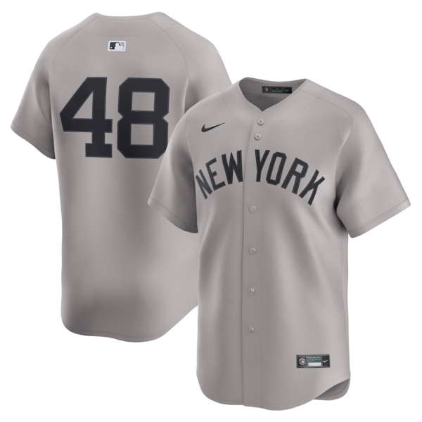 Men's New York Yankees Paul Goldschmidt Nike Gray Road Limited Player Jersey