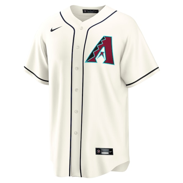 Men's Arizona Diamondbacks Ketel Marte Nike Cream Home Replica Jersey