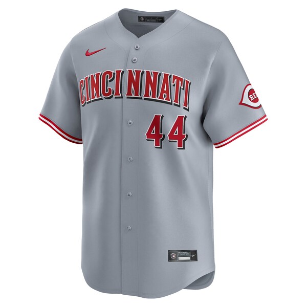 Men's Cincinnati Reds Elly De La Cruz Nike Gray Road Limited Player Jersey