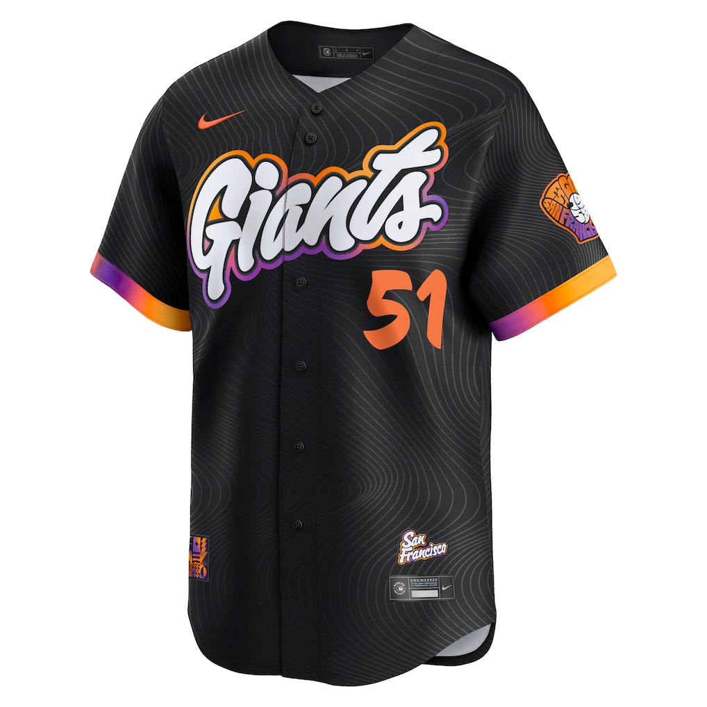 Men's San Francisco Giants Jung Hoo Lee Nike Black 2025 City Connect Limited Jersey