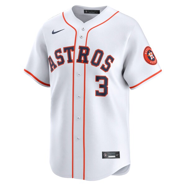 Men's Houston Astros Jeremy Pe?a Nike White Home Limited Player Jersey