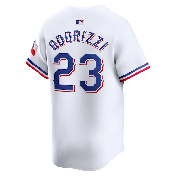 Men's Texas Rangers Jake Odorizzi Nike White Home Limited Player Jersey