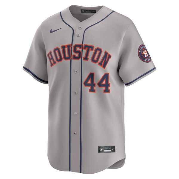Men's Houston Astros Yordan Alvarez Nike Gray Road Limited Player Jersey