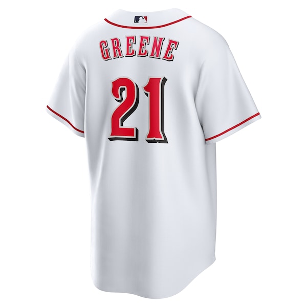 Men's Cincinnati Reds Hunter Greene Nike White Home Replica Jersey