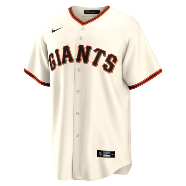 Men's San Francisco Giants Willy Adames Nike Cream Home Replica Jersey