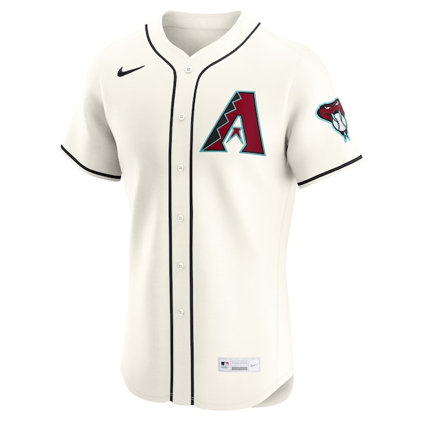 Men's Arizona Diamondbacks Ketel Marte Nike Cream Home Elite Jersey