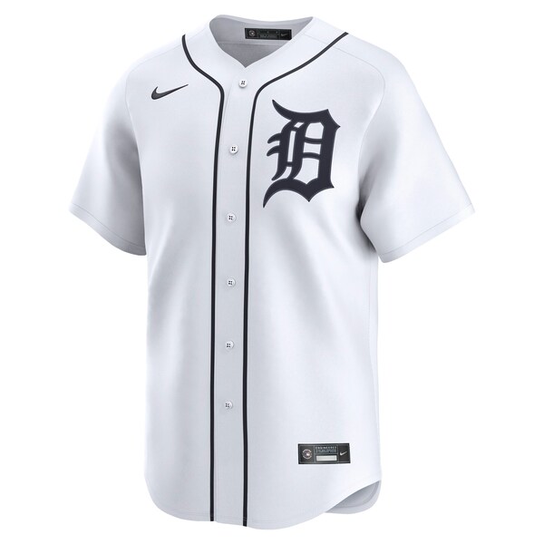 Men's Detroit Tigers Nike White Home Limited Jersey