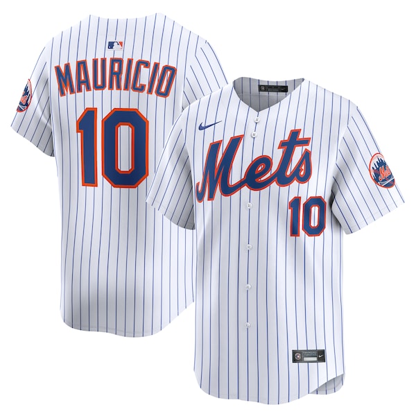 Men's New York Mets Ronny Mauricio Nike White Home Limited Player Jersey