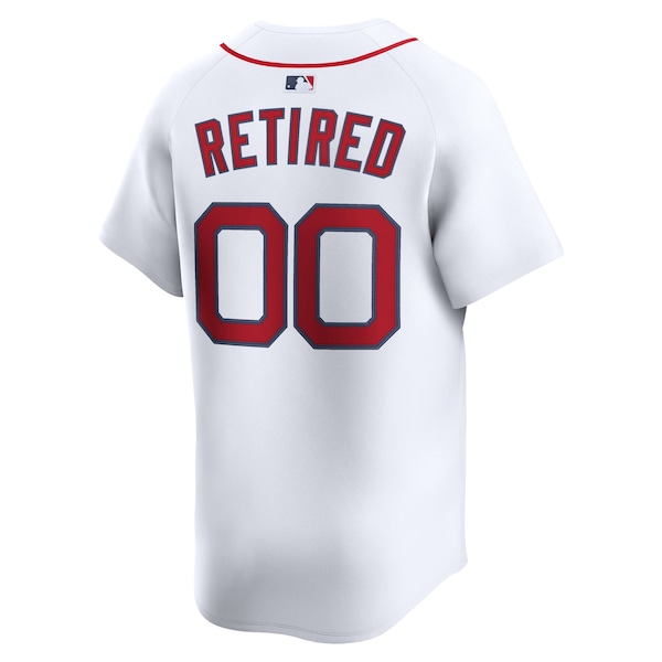 Men's Boston Red Sox Nike White Home Limited Pick-A-Player Retired Roster Jersey