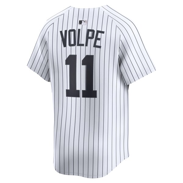 Men's New York Yankees Anthony Volpe Nike White Home Limited Player Jersey