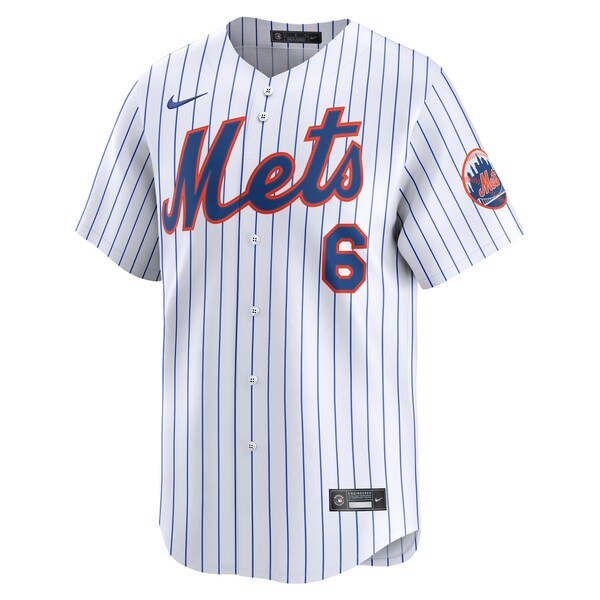 Men's New York Mets Starling Marte Nike White Home Limited Player Jersey