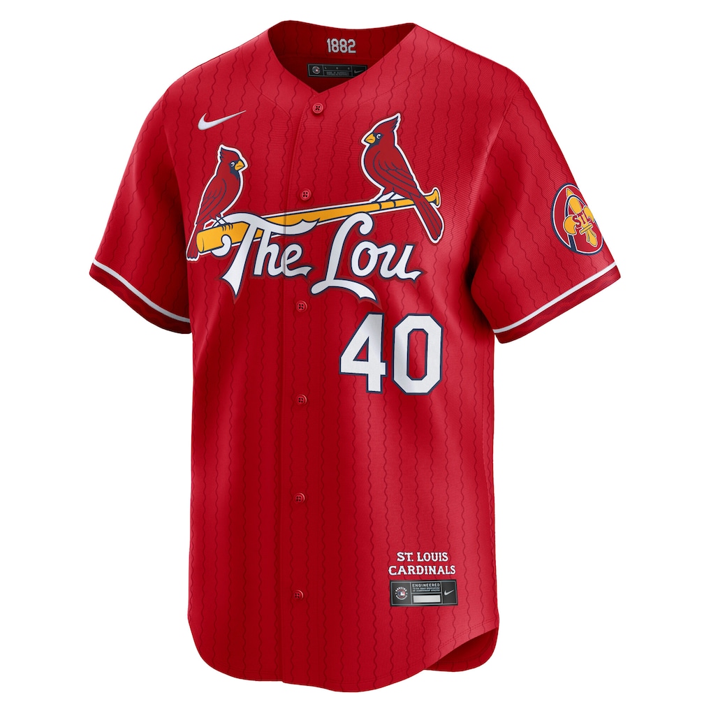 Men's St. Louis Cardinals Willson Contreras Nike Red City Connect Limited Player Jersey