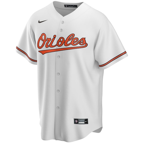 Men's Baltimore Orioles Nike White Home Replica Custom Jersey