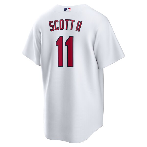 Men's St. Louis Cardinals Victor Scott II Nike White Home Replica Jersey