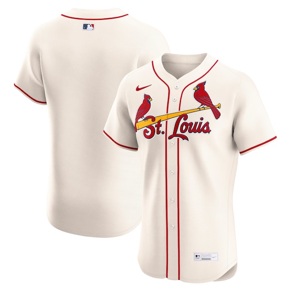 Men's St. Louis Cardinals Nike Cream Alternate Elite Jersey