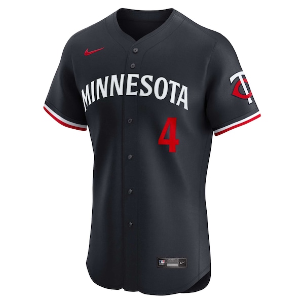 Men's Minnesota Twins Carlos Correa Nike Navy Alternate Elite Player Jersey