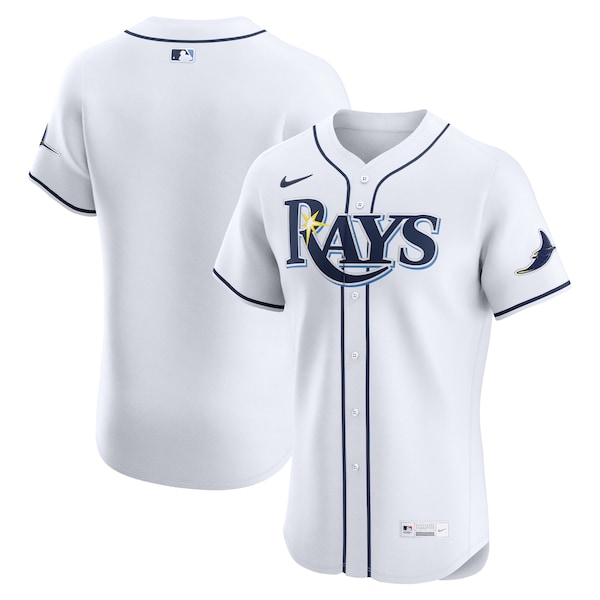 Men's Tampa Bay Rays Nike White Home Elite Jersey