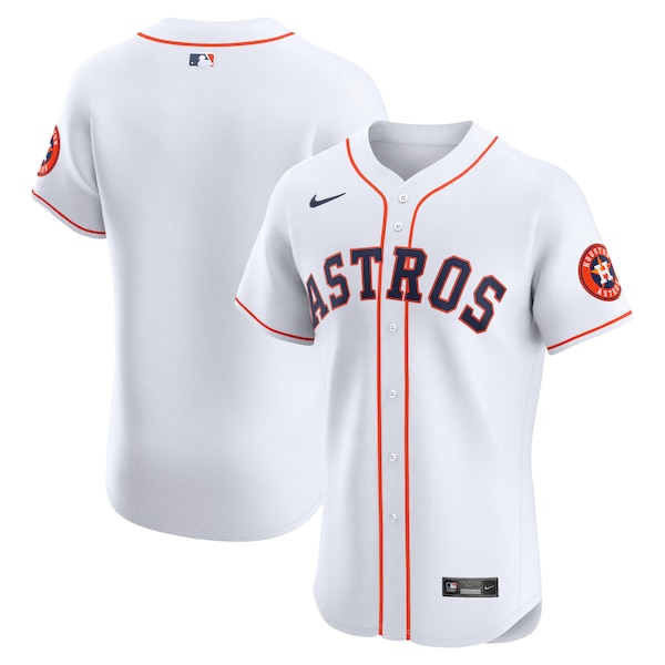 Men's Houston Astros Nike White Home Elite Jersey
