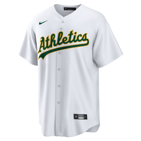 Men's Athletics Luis Severino Nike White Home Replica Jersey