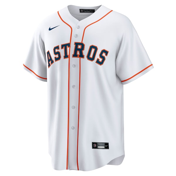Men's Houston Astros Cam Smith Nike White Home Replica Jersey