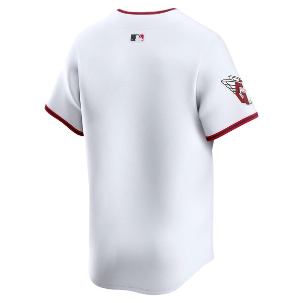 Men's Cleveland Guardians Nike White Home Limited Jersey
