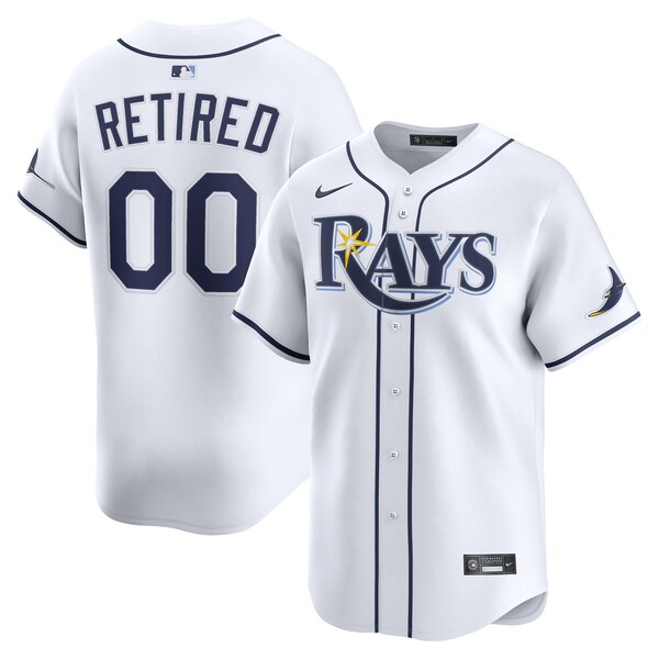 Men's Tampa Bay Rays Nike White Home Limited Pick-A-Player Retired Roster Jersey