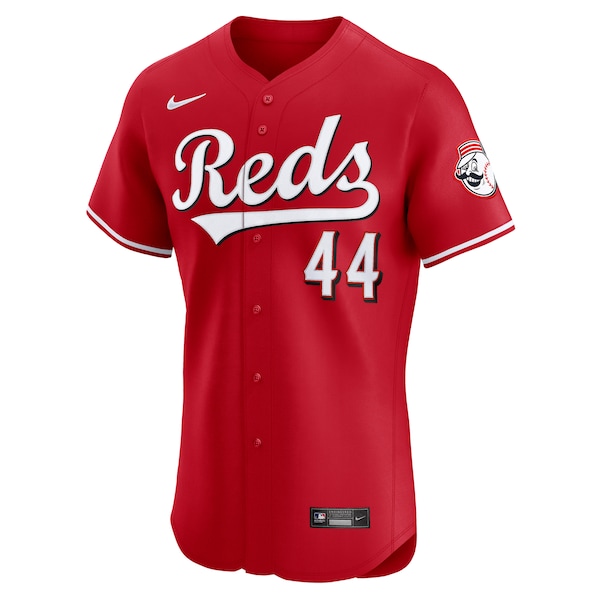 Men's Cincinnati Reds Elly De La Cruz Nike Red Alternate Elite Jersey
