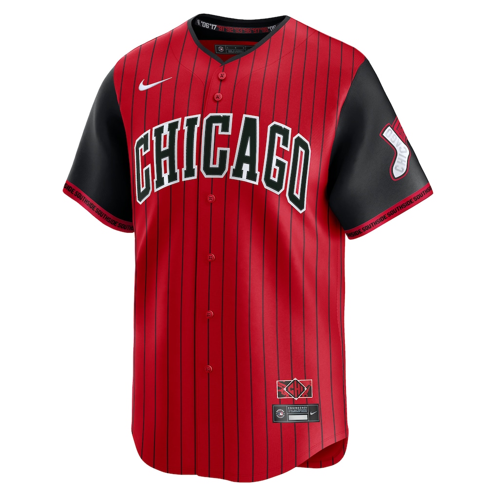 Men's Chicago White Sox Nike Red/Black 2025 City Connect Limited Jersey