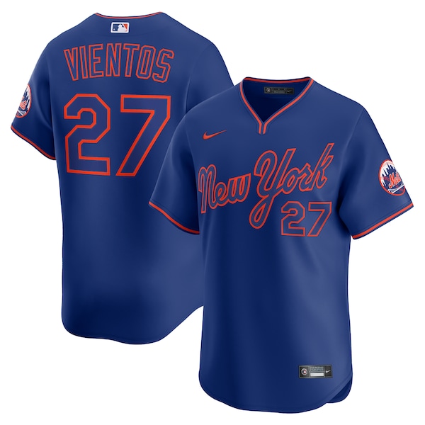 Men's New York Mets Mark Vientos Nike Royal Alternate Limited Player Jersey