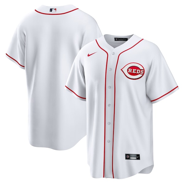 Men's Cincinnati Reds Nike White Home Blank Replica Jersey