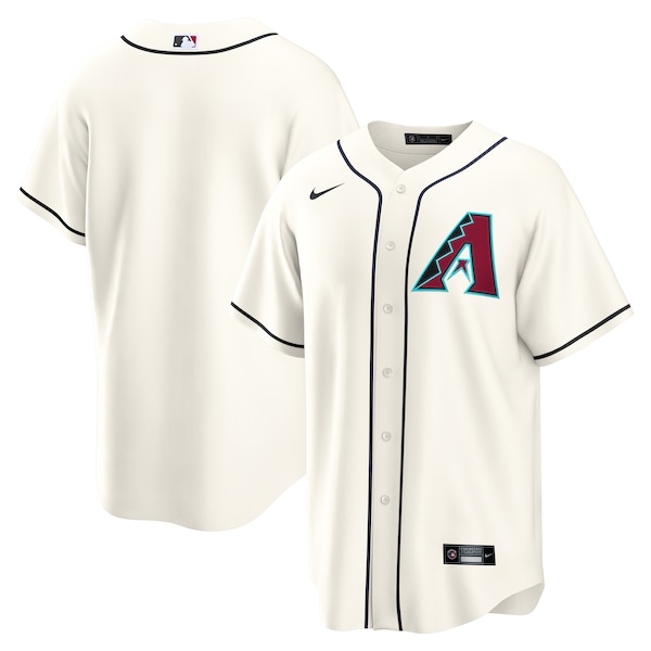 Men's Arizona Diamondbacks Nike Cream Home Replica Jersey