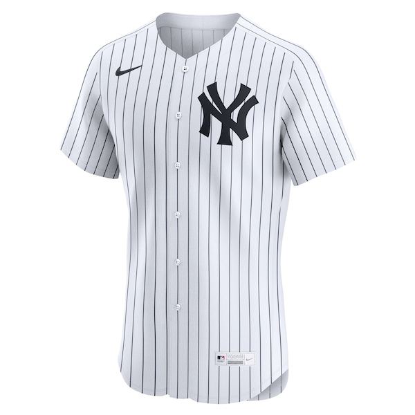 Men's New York Yankees Aaron Judge Nike White Home Elite Player Jersey