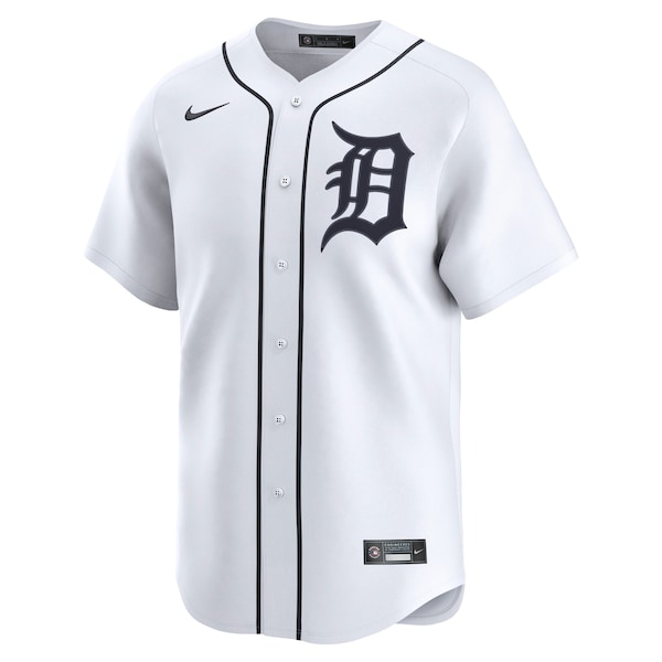 Men's Detroit Tigers Casey Mize Nike White Home Limited Player Jersey