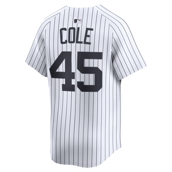 Men's New York Yankees Gerrit Cole Nike White Home Limited Player Jersey