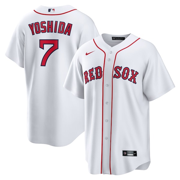 Men's Boston Red Sox Masataka Yoshida Nike White Replica Player Jersey