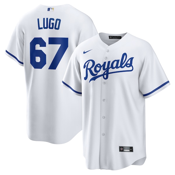 Men's Kansas City Royals Seth Lugo Nike White Home Replica Jersey